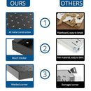 TRUE & TIDY 3-PC PEGBOARD PANELS, PG-2416-3PC, MADE WITH HEAVY DUTY STEEL - GREY - Like New