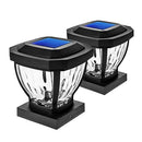 Home Zone Security Solar LED Light (2 Pack) ELI0961V-2P - Black - Like New