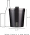 Corkcicle Triple-Walled Insulated Stainless Steel Ice Bucket 8201EGM - GUNMETAL Like New