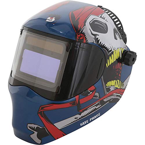 Save Phace Auto Darkening Welding Helmet Captain Jack RFP 40VizI4 Series - Like New