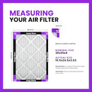SIMPLY 20X25X4 AIR FILTER, MERV 13, 1 PACK, ACTUAL SIZE 19.5"x24.5"x3.63" - Like New