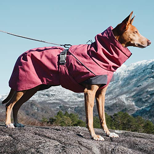 HU933734 Hurtta Expedition Parka Winter Dog Coat Beetroot 28 in - Brand New