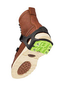 STABILICERS HEEL TRACTION CLEATS FOR JOB SAFETY ON SNOW AND ICE - BLACK/GREEN - Like New