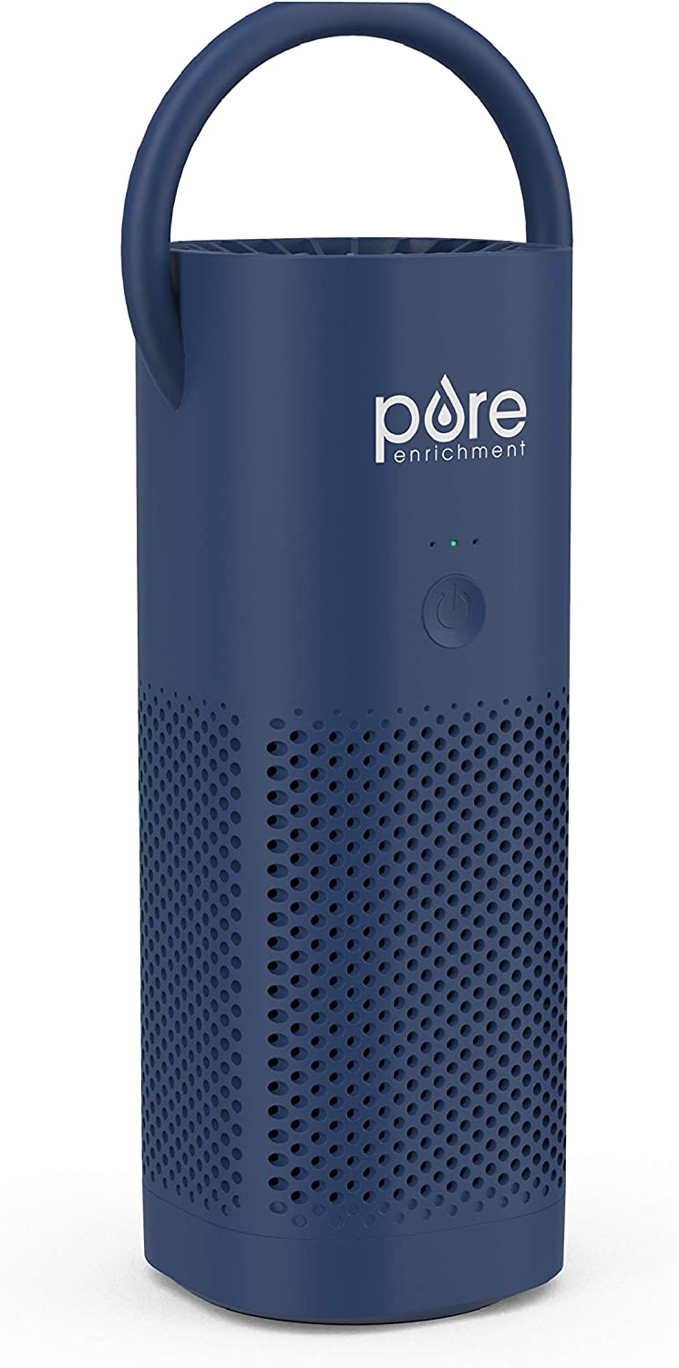Pure Enrichment - True HEPA Portable Air Purifier - Blue New