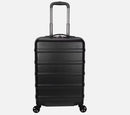 SKYLINE 2PC HARDSIDE SPINNER LUGGAGE SET - BLACK - Like New
