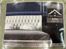 NOBLE HOUSE KING 300 THREAD COUNT SHEET SET - GREEN - Like New