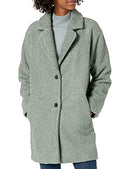 AMAZON ESSENTIALS WOMEN's TEDDY BEAR FLEECE OVERSIZED JACKET SIZE MEN M - SAGE - Like New