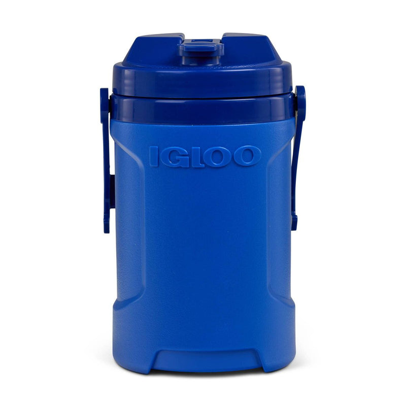 IGLOO LATITUDE HALF GALLON COOLER JUG - BLUE: INSULATED POLYPROPYLENE - BLUE - Like New