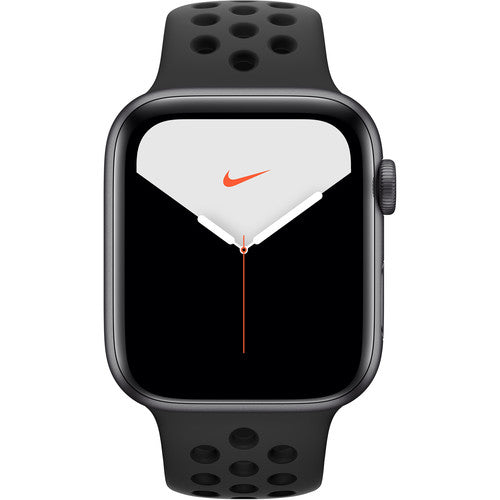 For Parts: APPLE WATCH NIKE 5 GPS CELL 44 SPACE GRAY ALUM BLACK - DEFECTIVE SCREEN/LCD