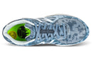 NEW BALANCE FRESH FOAM TRAIL RUNNING WOMEN'S SHOES - SIZE 5, BLUE GRAY - WTHIERB - Like New