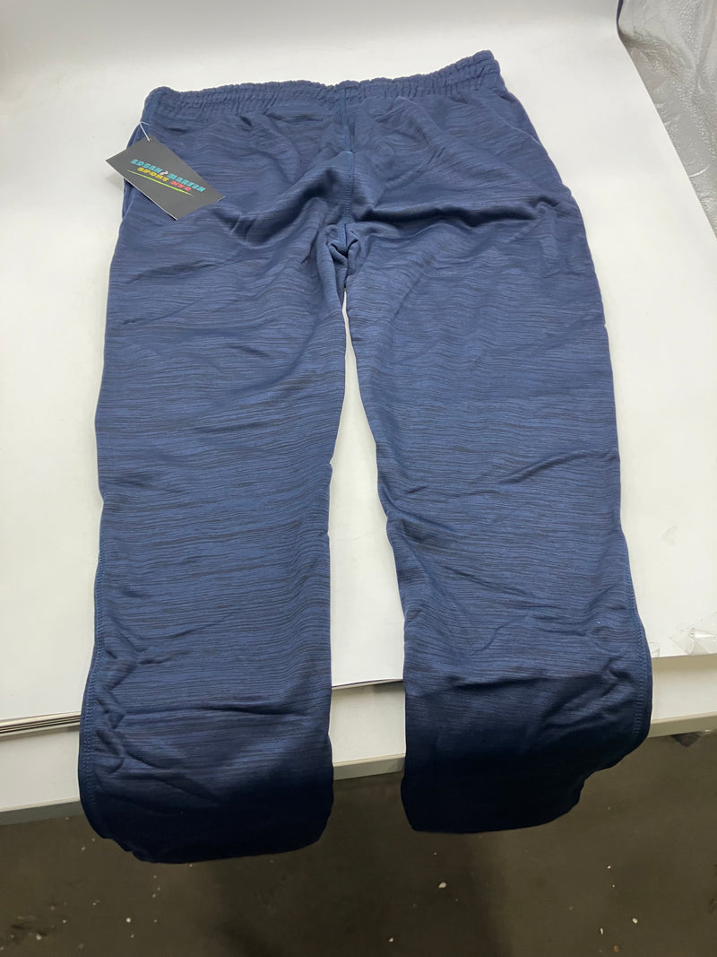 LOGAN AND MARTIN SWEATPANTS, 3 POCKETS - SIZE: MEN LARGE - NAVY HEATHER - 211363 - Brand New