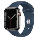 APPLE WATCH 7 GPS CELLULAR 45MM STAINLESS STEEL CASE SPORT BAND - Scratch & Dent