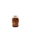 NL3389 SOREL WOMEN’S NAKISKA BOOTIE - SIZE 8 - CAMEL BROWN/NATURAL - Like New