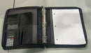 SAMSONITE EXECUTIVE PORTFOLIO 3 RING BINDER WITH INTEGRATED CALCULATOR - BLACK - Like New