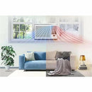LG 7,600 BTU SMART WI-FI WINDOW AC COOL HEAT REVERSE LW8023HRSM - WHITE - Like New