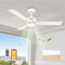 OPONL 42" CEILING FAN WITH LIGHT REMOTE CONTROL DOWNROD MOUNT - Scratch & Dent