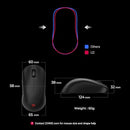 BENQ ZOWIE U2 WIRELESS GAMING MOUSE - BLACK - Scratch & Dent