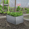 SAVANA GALVANIZED RAISED GARDEN BED 48"L×36"W×24"H, TITANIUM - Scratch & Dent