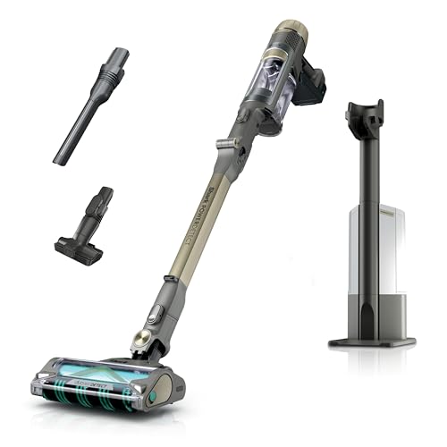 SHARK POWERDETECT PET PLUS CLEAN & EMPTY CORDLESS STICK VACUUM, DARK GRAY/BRONZE - Like New
