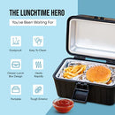 ZONETECH HEATING LUNCH BOX PREMIUM QUALITY ELECTRIC INSULATED LBS-01 - BLACK - Like New