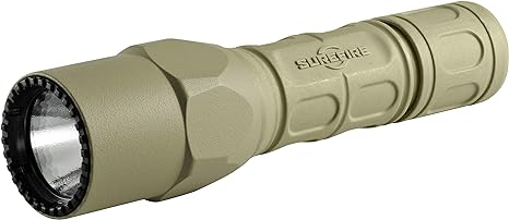 SureFire G2X Pro Dual-Output LED Flashlight Click Switch SMALL - DESERT TAN Like New