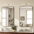 Riskioir 20x28 Inch Bathroom Mirror - Wall Mounted Vanity Mirror with Round - Like New