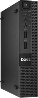 DELL Optiplex 9020 Small Tiny Desktop Micro PC i5-4570T 16GB 512GB SSD - BLACK - Like New