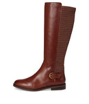 Cole Haan Women's Clover Stretch Tall Boot Dark Cuoio Lightr Size 8-B - Brand New