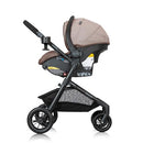 Evenflo Pivot Modular Travel System LiteMax Infant Car Seat TS100412477 - Tan - Like New