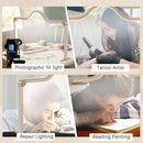 KEDAO NAIL LIGHT FOR DESK HALF MOON LIGHT FOR NAIL DESK 34INCH FOLDABLE - GOLD - Like New
