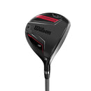 Wilson Dynapower Men's Fairway Wood Left Hand Stiff 3 WG1P029203S - Black/Red - Like New