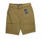 BLU ROCK NEW YORK 10" INSEAM CARGO POCKET W/BELT INCLUDED SHORTS MEN 36 - TIMBER - Brand New