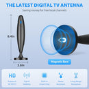 TBVAE TV ANTENNA FOR SMART TV, INDOOR OUTDOOR LONG RANGE HD ANTENNA - Like New