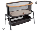 MAXI-COSI LORA BEDSIDE BASSINET - ESSENTIAL GRAPHITE - ESSENTIAL GRAPHITE - Like New