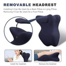 COMFORSHARE HOME MEMORY FOAM ERGONOMIC WEDGE PILLOW PRONE SLEEPING - BLUE - Like New