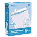 AIMOH 9 X 12 SELF SEAL SECURITY ENVELOPES 9 X 12 LARGE 100CT - WHITE - Brand New