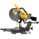 DEWALT 12IN 60V SLIDING MITER SAW -KITTED - YELLOW/BLACK/SLIVER - Like New