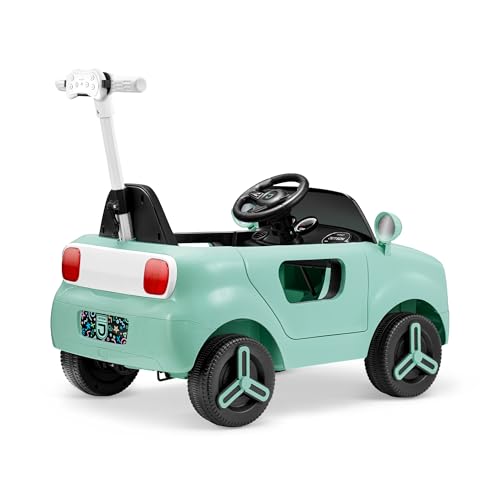 Jetson Mako Kids Electric Motor Assist Push Car, 3 Modes: Push, Drive or Remote - Like New
