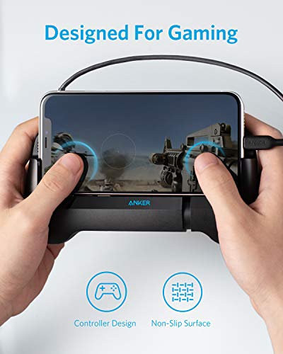 ANKER POWERCORE PLAY 6K MOBILE GAME CONTROLLER 6700MAH GAMEPAD A1254 - BLACK - Like New