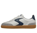 418005L Skechers Boys Hotshot Junior Varsity 4 Dark/Grey/Navy Blue - Brand New