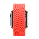 APPLE WATCH BRAIDED SOLO LOOP 40MM - SIZE 2 - ELECTRIC ORANGE - Like New