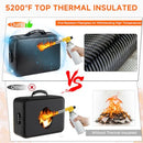 DOXLMP FIREPROOF FILE ORGANIZER BAG - BLACK - Like New