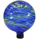 Sunnydaze 10-Inch Gazing Ball for Garden - Glass Gazing Globe for Outside - Like New
