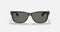 RAY-BAN NEW WAYFARER BLACK G-15 GREEN LENS 52mm - BLACK/GREEN - Like New