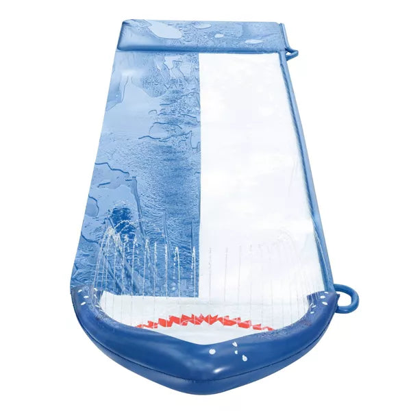 SUN SQUAD SHARK WATER SLIDE - BLUE,WHITE,RED - Scratch & Dent