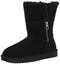 KOOLABURRA BY UGG ARIBEL WOMEN'S SUEDE WINTER BOOTS - SIZE WOMEN 10 - BLACK - Like New
