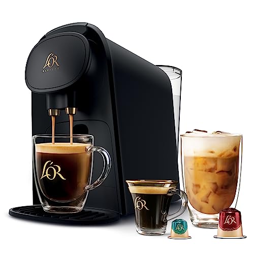 L'OR Barista System Coffee and Espresso Machine Combo by Philips - Matte Black - Like New