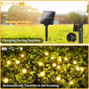 Brightever Solar Garden Lights 6 Pack Solar Powered Firefly Lights Warm White Like New