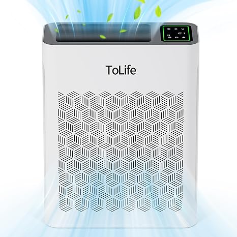 ToLife Air Purifiers Home Large Room Up to 1095 Ft PM 2.5 - Scratch & Dent