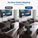 UNCAGED ERGONOMICS WIRELESS CUBE POWER STRIPA PLACE FOR - BLACK - Like New